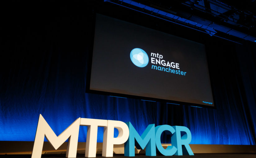The empty stage at MTPEngage Manchester